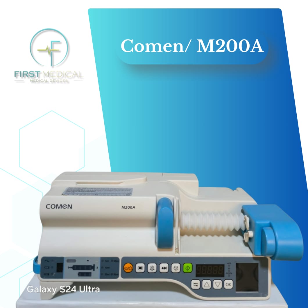 Syringe Pump Comen M200A سرنجة محاليل ماركة كومن (مستعملة)